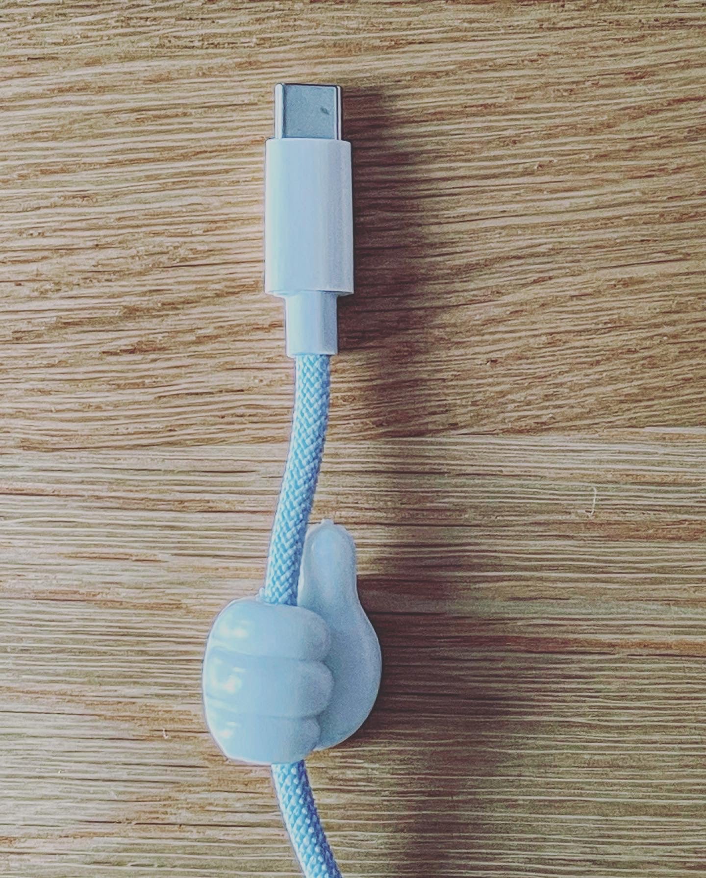 Thumbs Up Cable Organiser Wall Hook