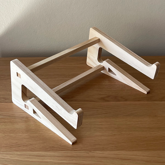 Wooden Laptop Desk Stand