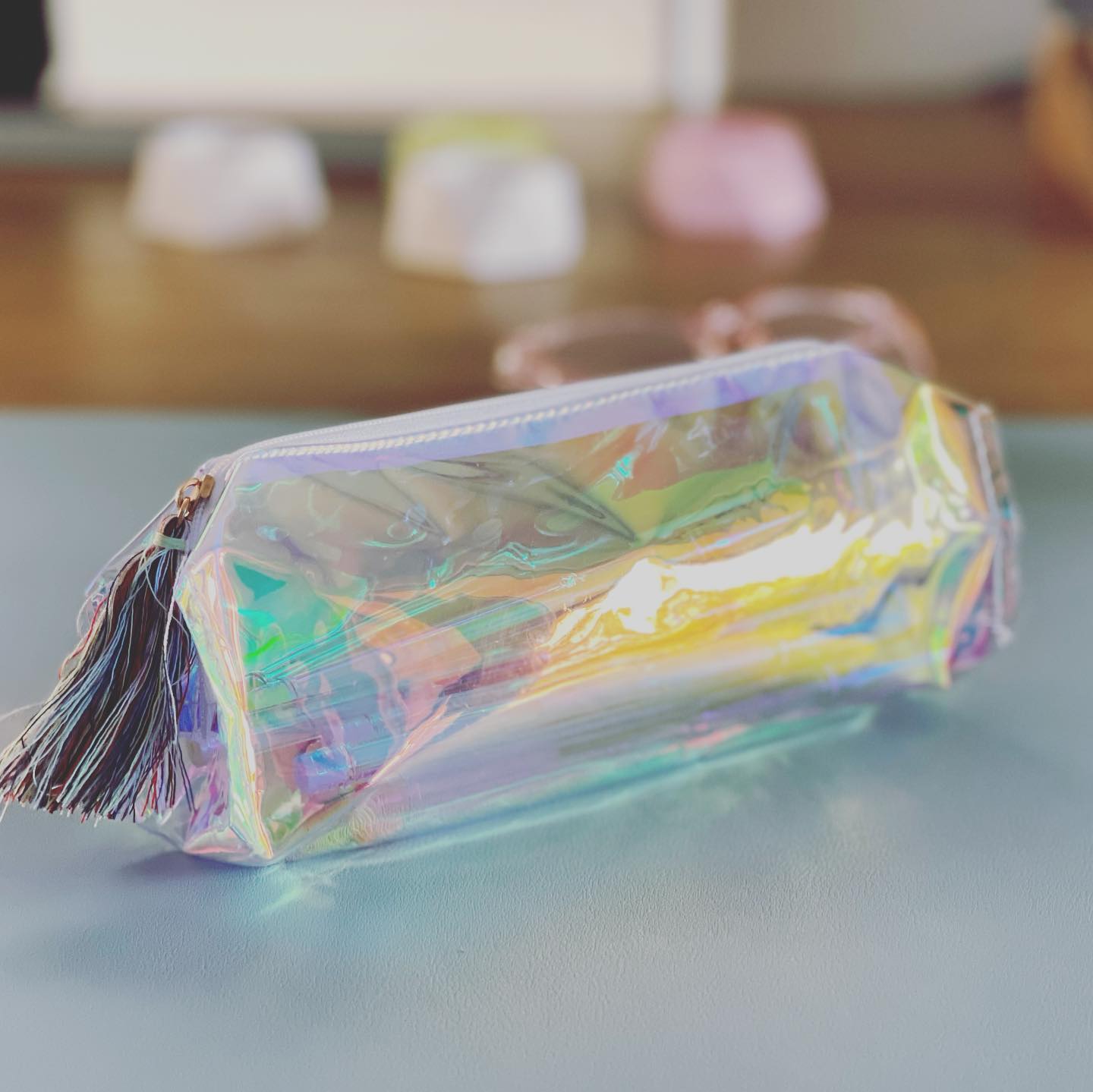 Iridescent Holo Pencil Case