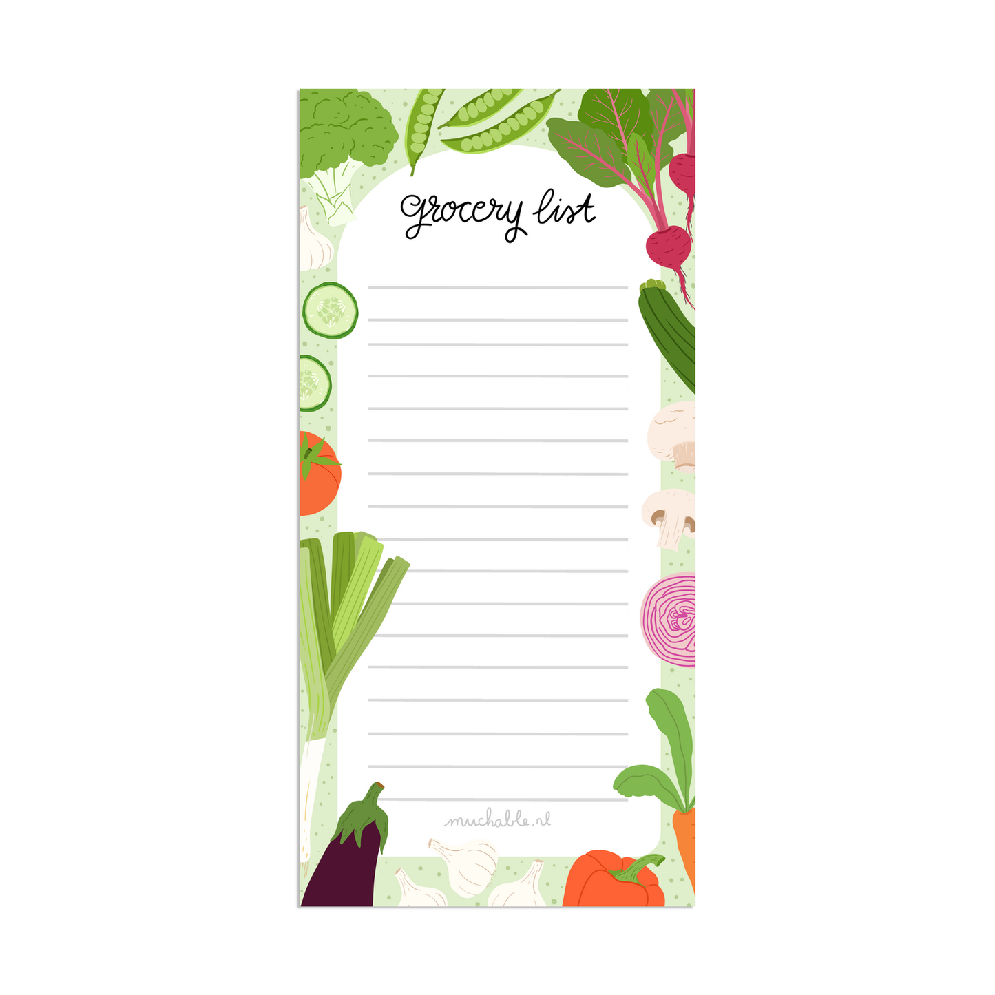 Notepad/notepad - grocery list shopping list