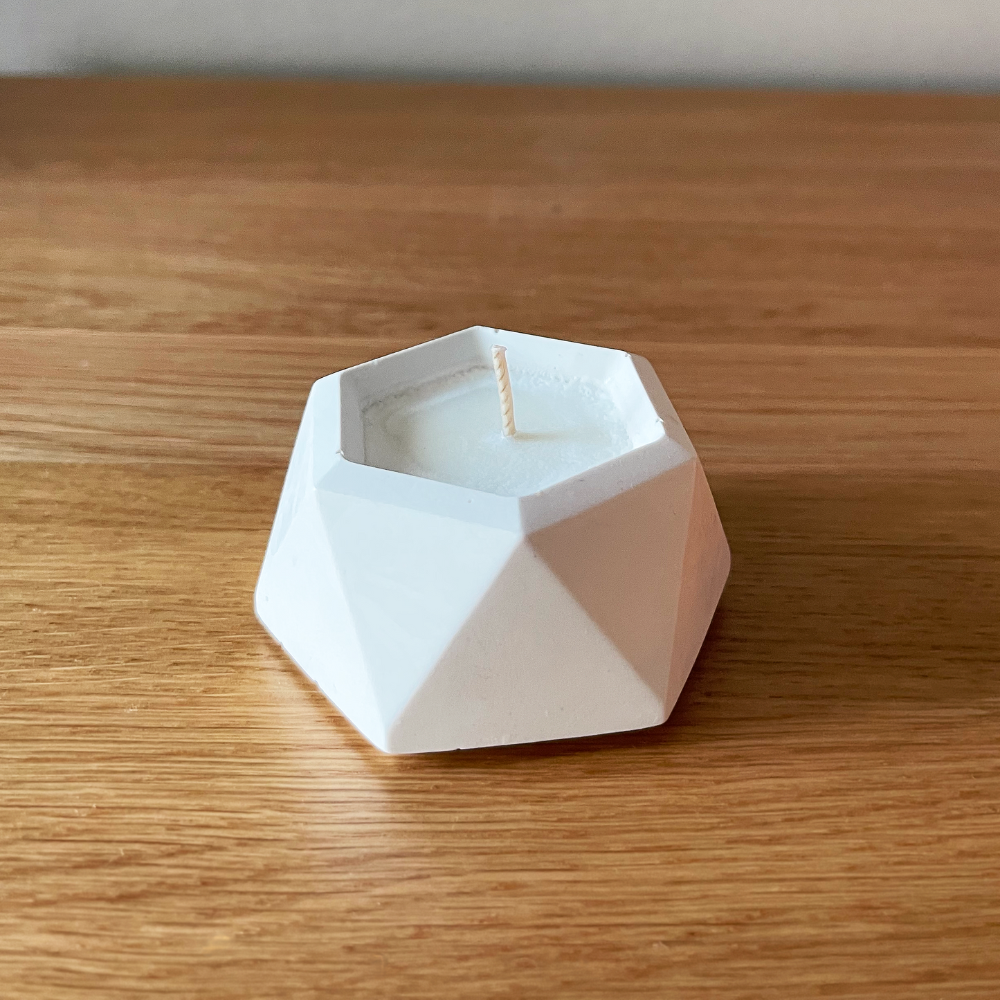 Geometric Stone Soy Wax Candle