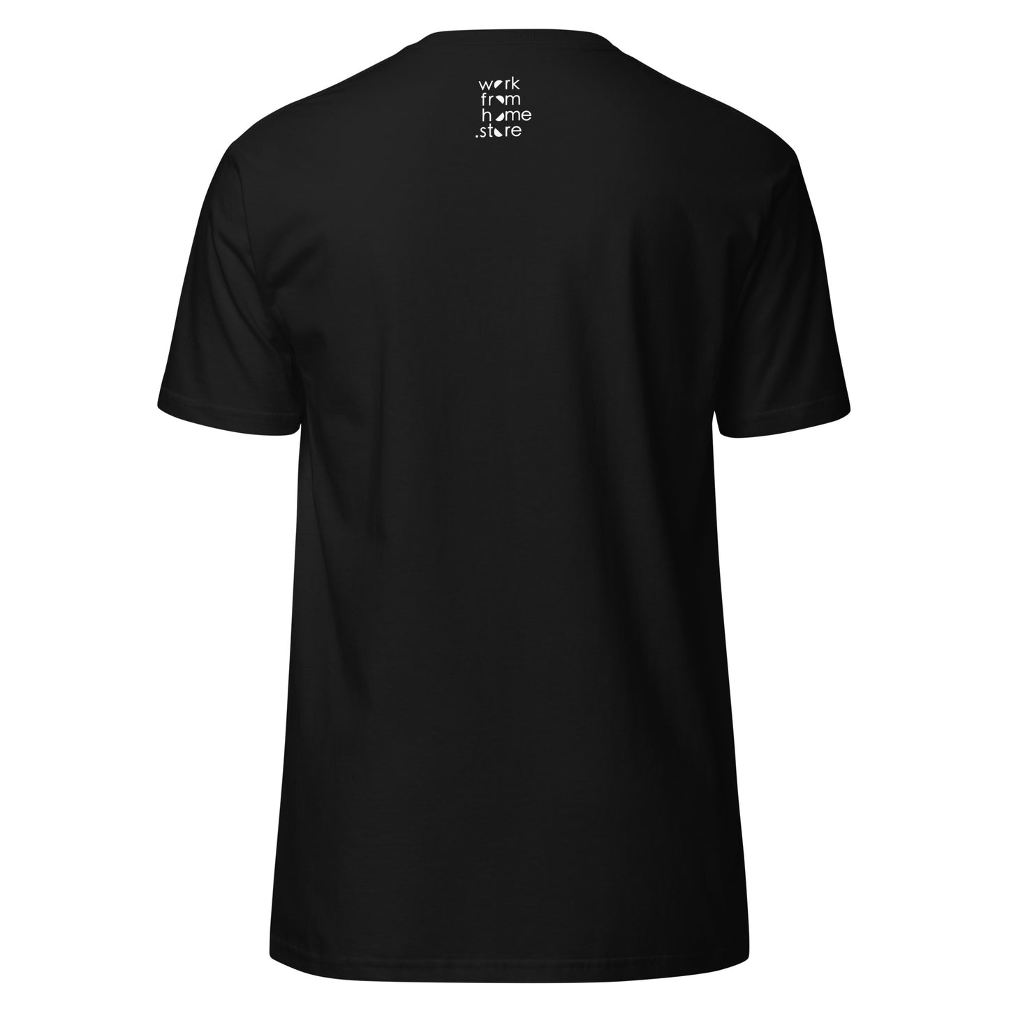 Black Mens Organic Cotton Tee - Work shirt.
