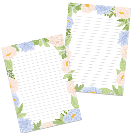 Nature Floral Notepad